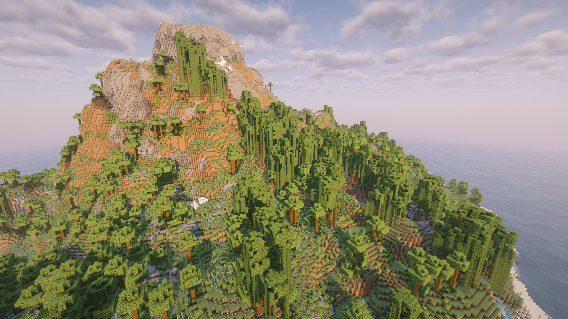 Lush Island Forests